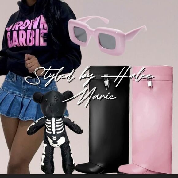 Men|women Teddy Bear|skeleton |punk style |Backpack - Picture 3 of 9